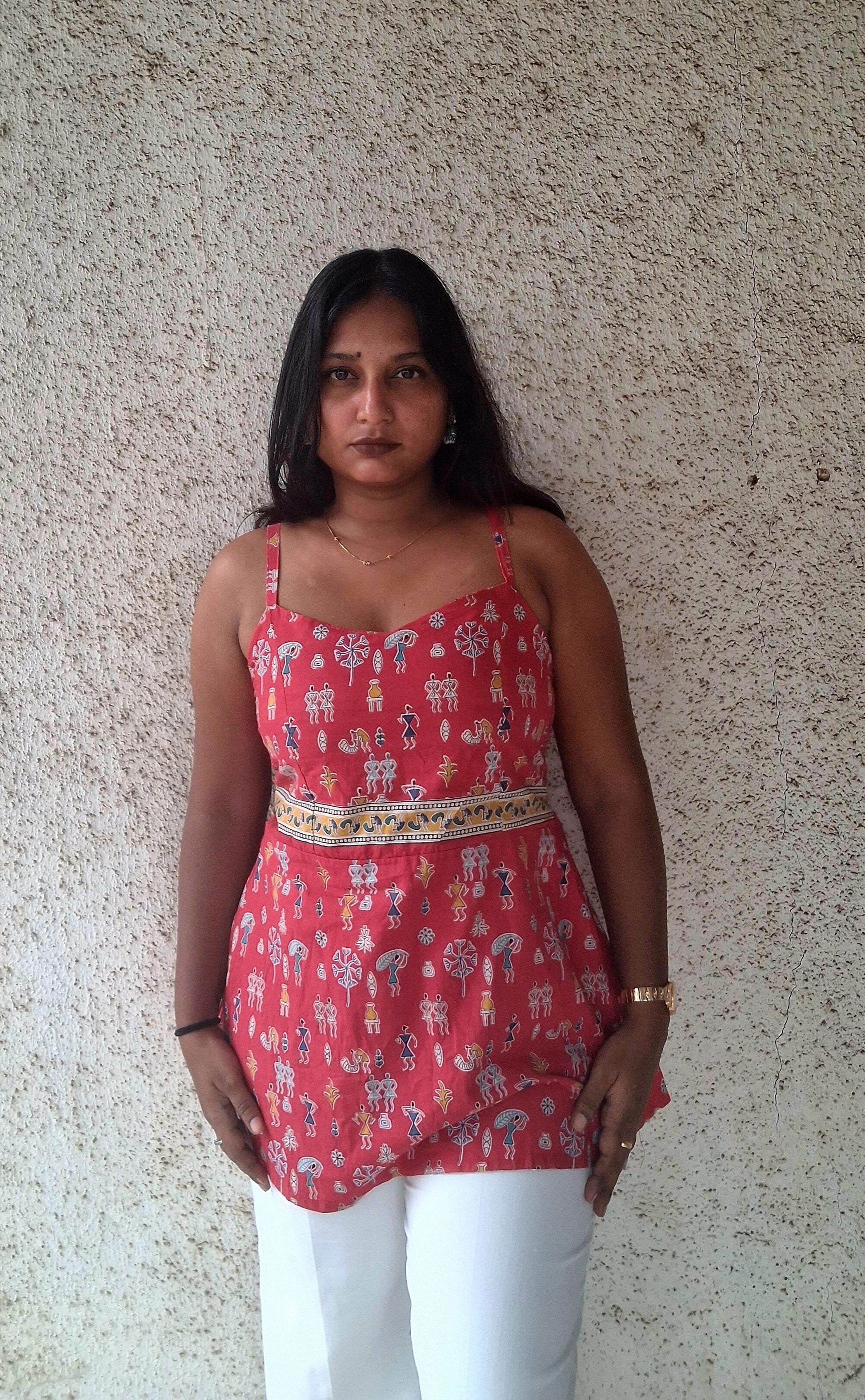 Vintage Canvas kurti