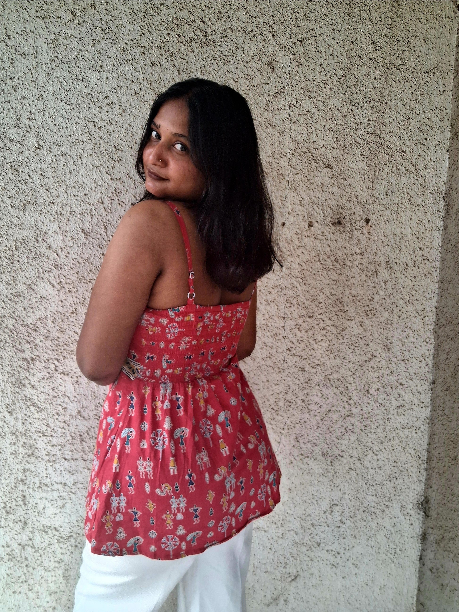 Vintage Canvas kurti