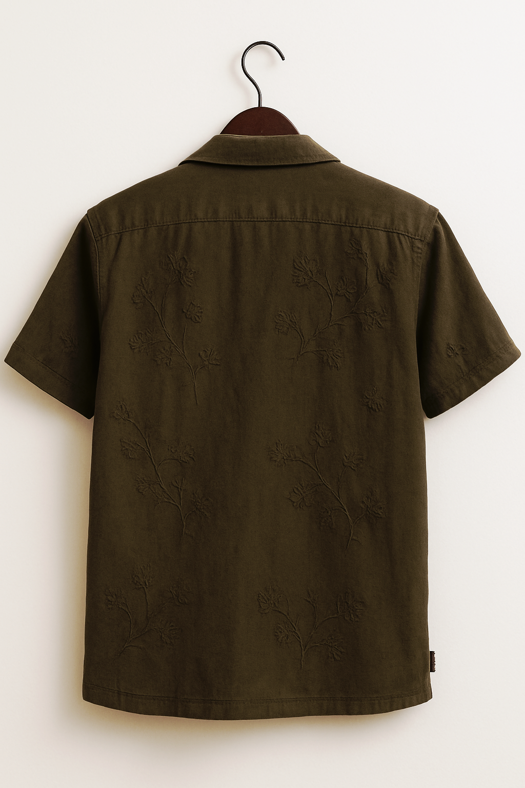 Olive green Old money shirt