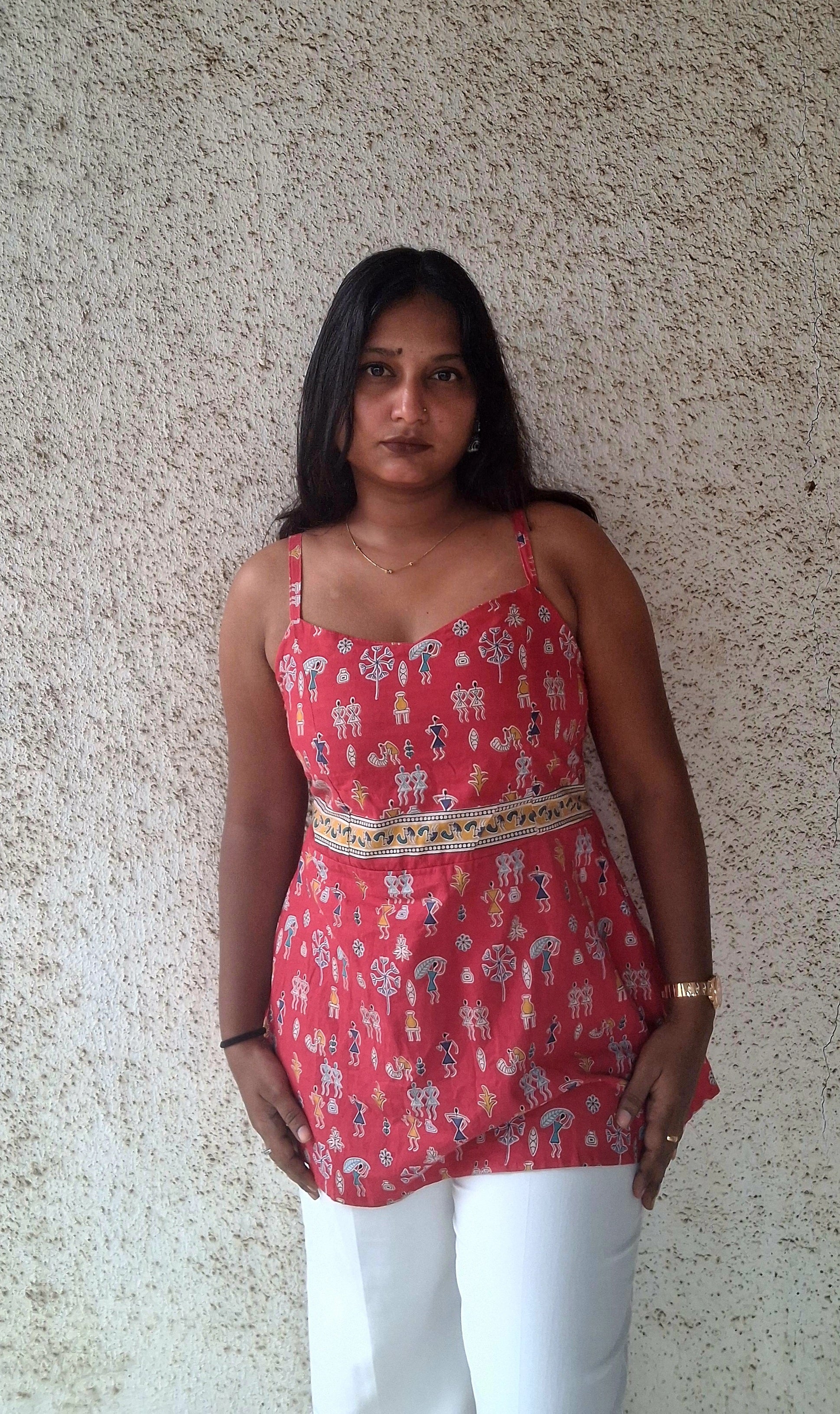 Vintage Canvas kurti